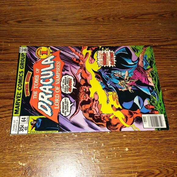 Tomb of Dracula #64 (Marvel Comics, 1978) - Picture 3 of 3